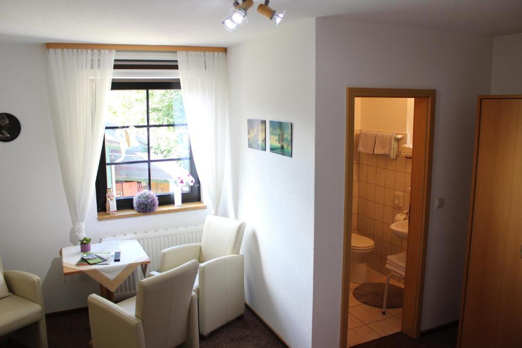 Pension Garni Zum Felsenkeller Nordhausen Exteriör bild